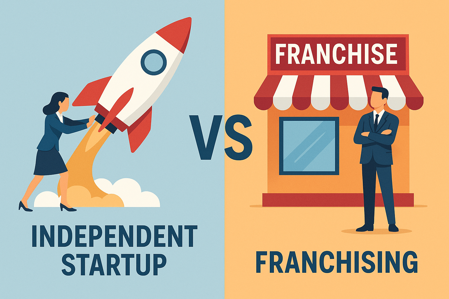 Launching Your Startup vs. Franchising?